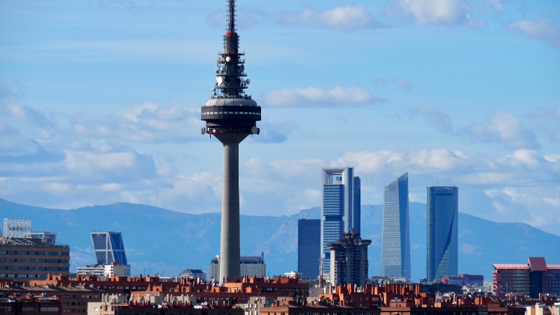 Photo of Madrid’s skyline
