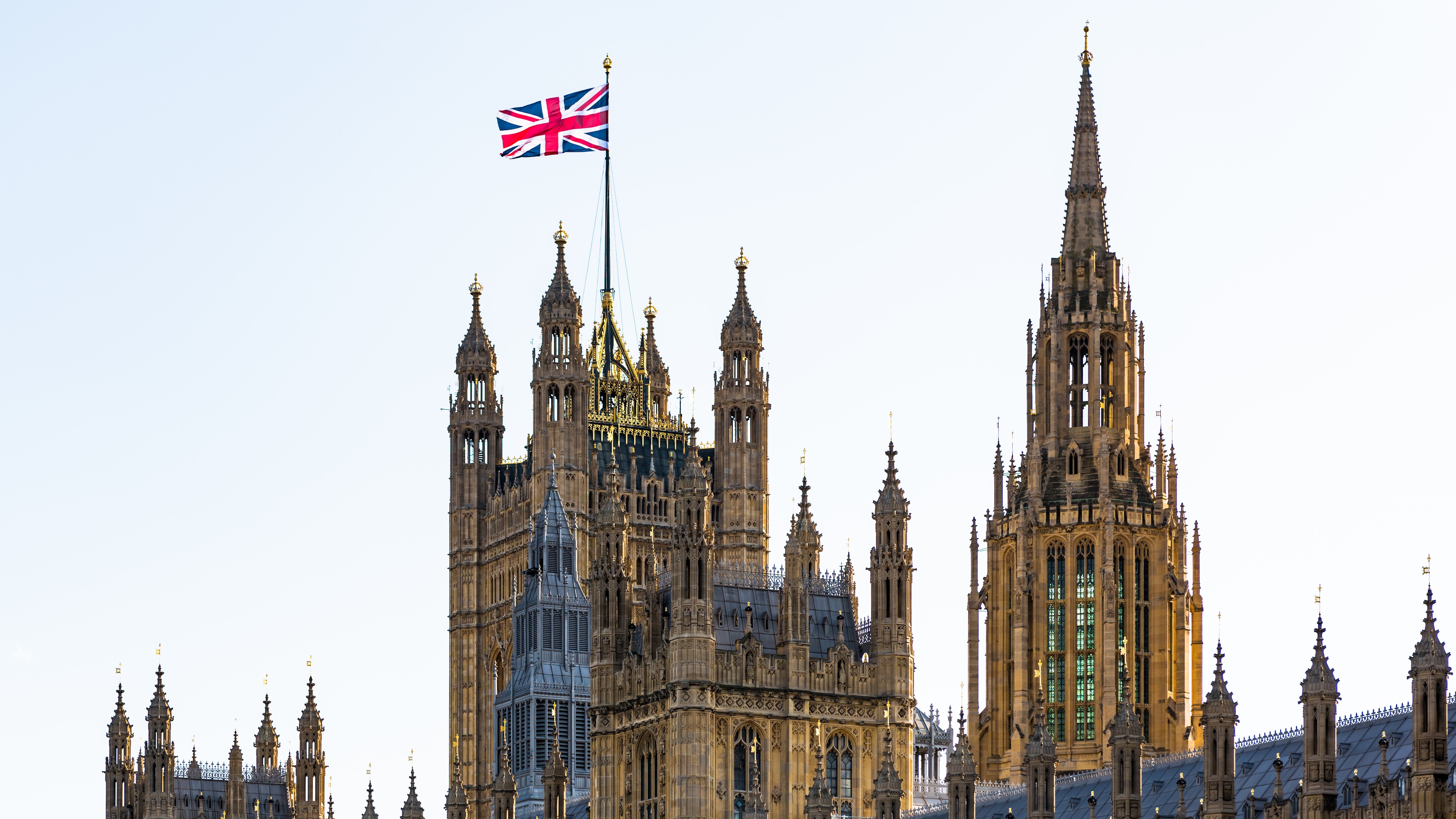 Photo of the Palace of Westminster in London