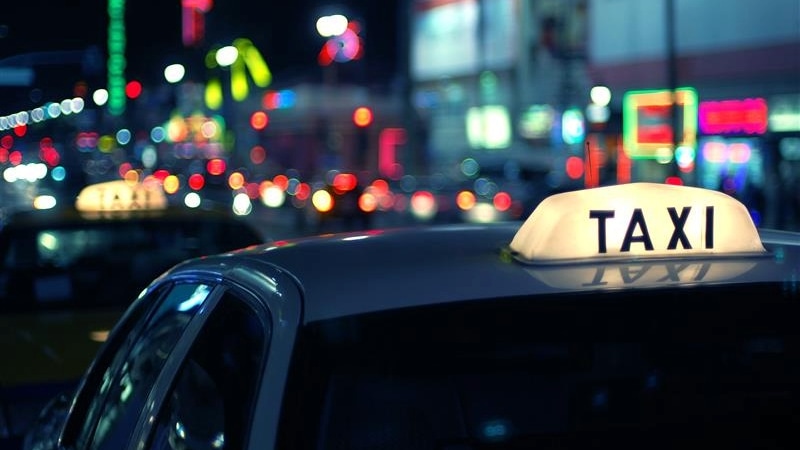 Photo of taxis on a street