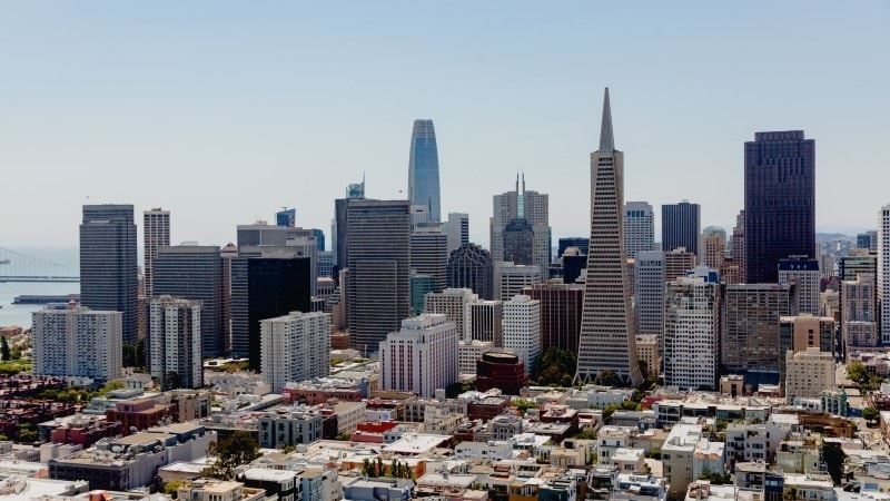 Photo of downtown San Francisco